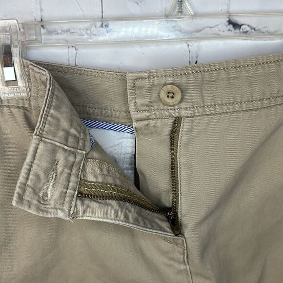 LL Bean Khaki Skirt Size 16 Petite - Picture 5 of 6